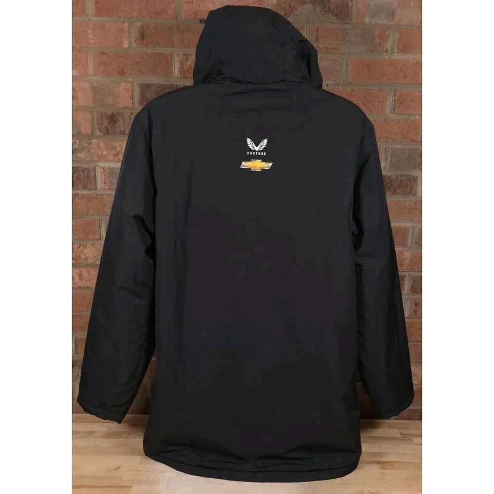 Nascar Hendrick Motorsports Chevrolet Hooded Parka Jacket Castore XL Full Zip